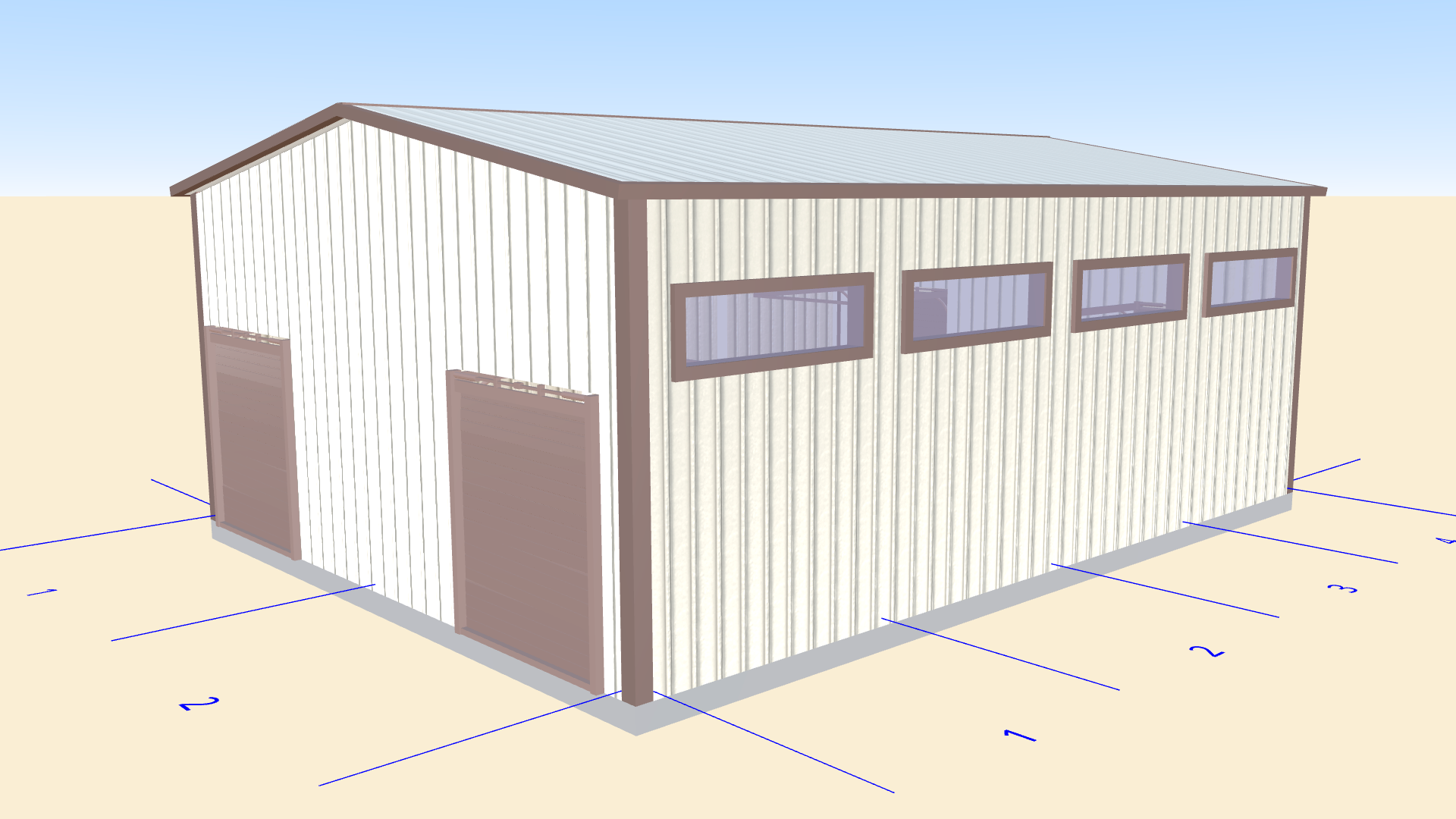 188. Prefabricated oil filling station 15W x 20L x 6H in Orel, Russia