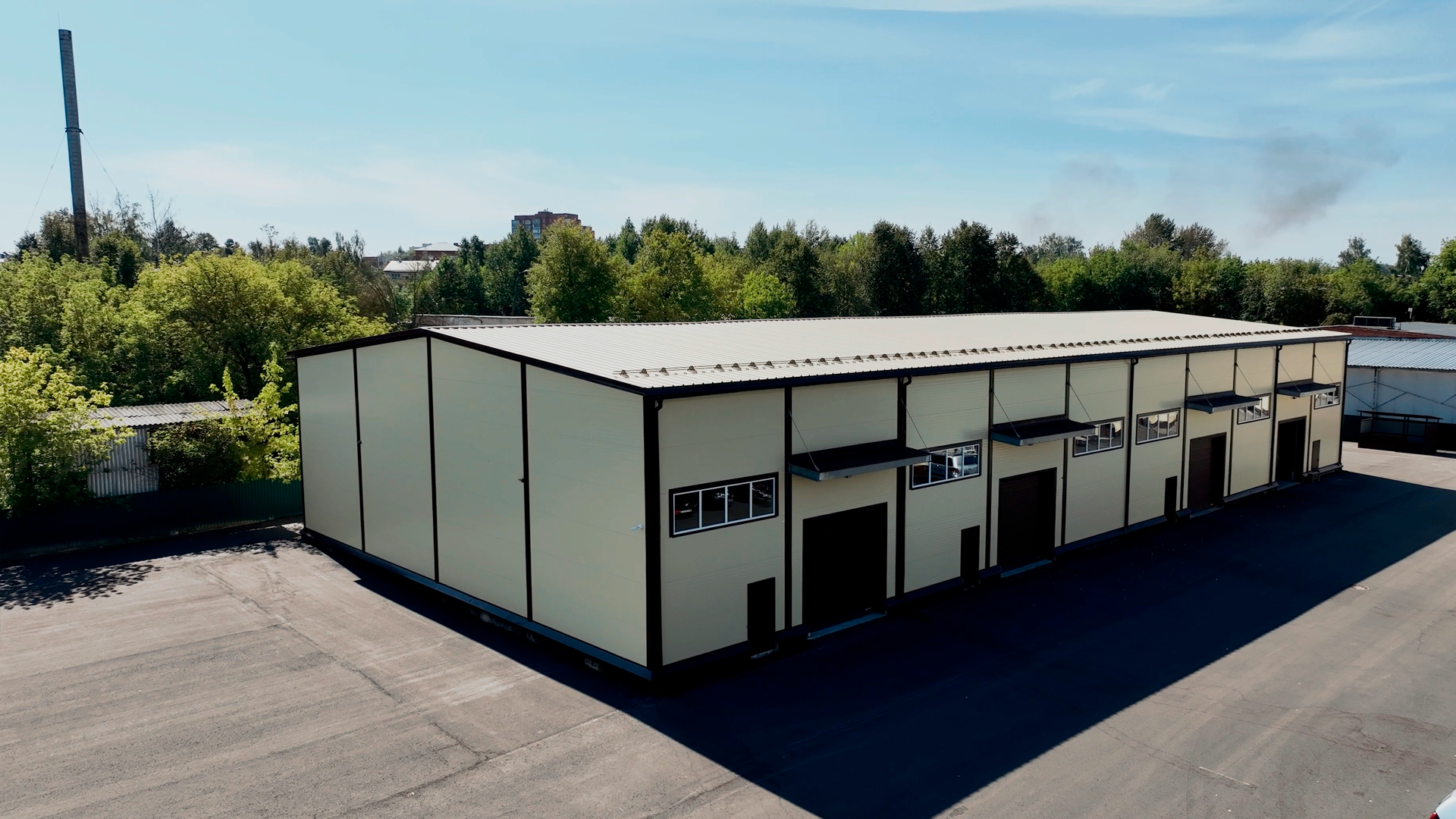 152. Pre-engineered steel warehouse 24x60x6 for rent  in Tula, Russia