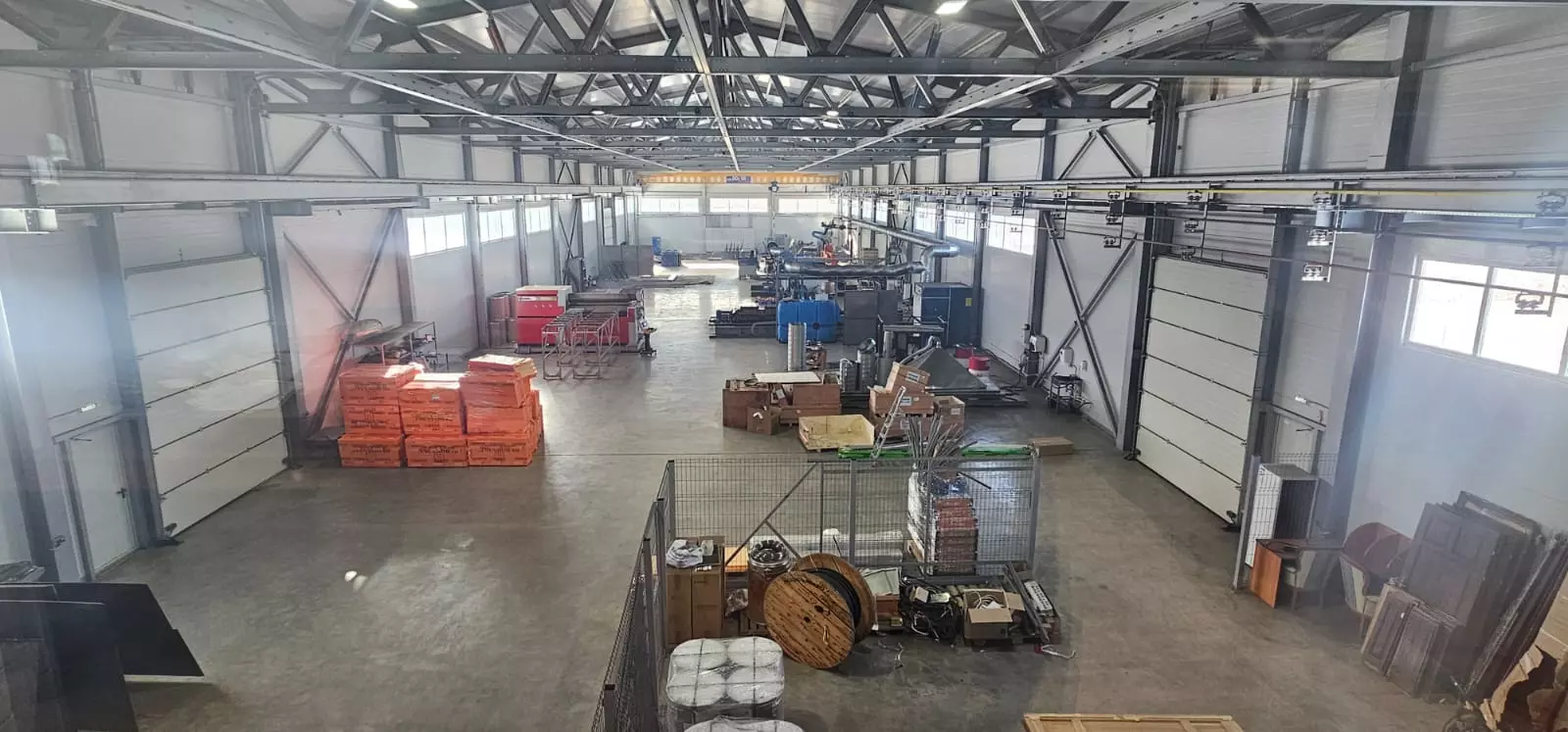 139. Pre-fabricated workshop 18х78х7 for the manufacture of stringing equipment for well cementing in Kaliningrad, Russia