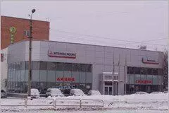 16. Car showroom Mitsubishi, 8х22х8, in Tula, Russia