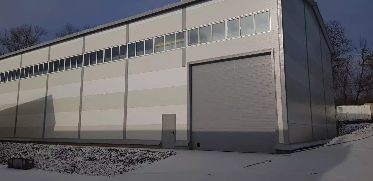 PK Vesta announces an order for a pre-engineered workshop/warehouse 18W x 36L x 8H with a 5t crane in Aleksin, Russia