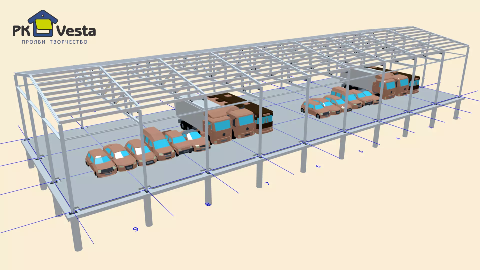 201.   Two pre-engineered warehouses 18W x 54L x 6H (1 944 sq.m.) in Tbilisi, Georgia