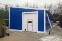 51. Technical center for motorbikes, 7,1х9,8х4,8, Moscow, Russia