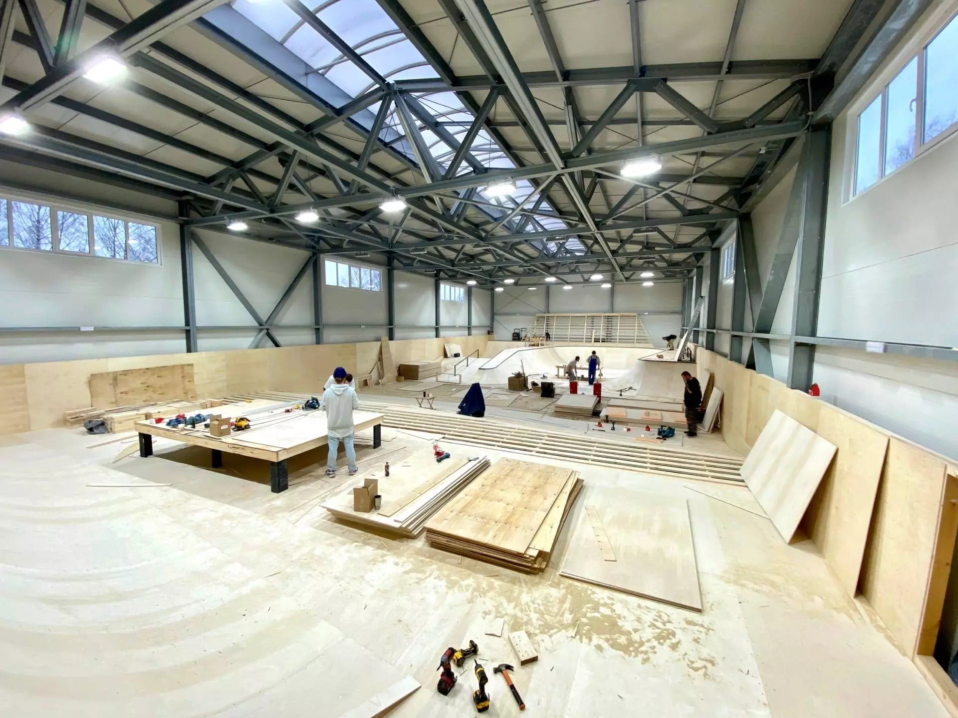121. Pre-engineered Sports Hall 15х40х7.2 in Vologda, Russia