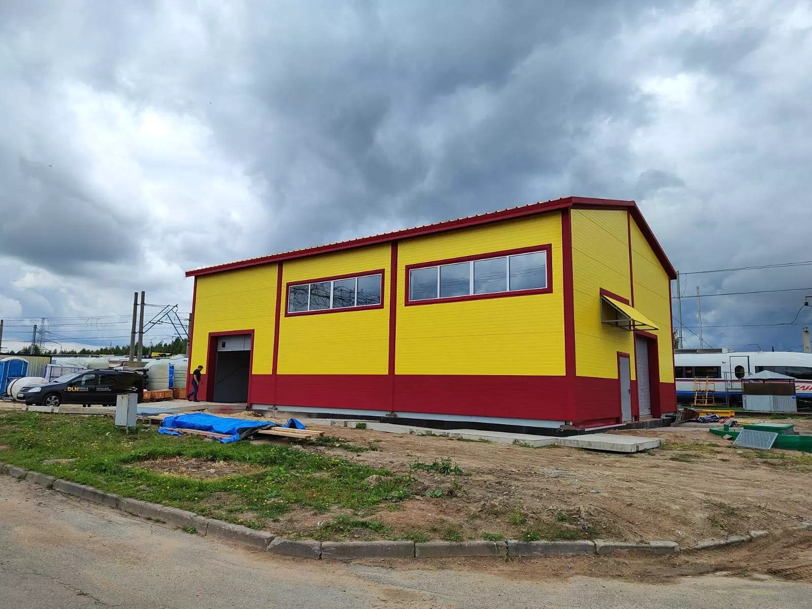 161. Pre-fabricated treatment plant 12W x 18D x 5.5H in St. Petersburg, Russia