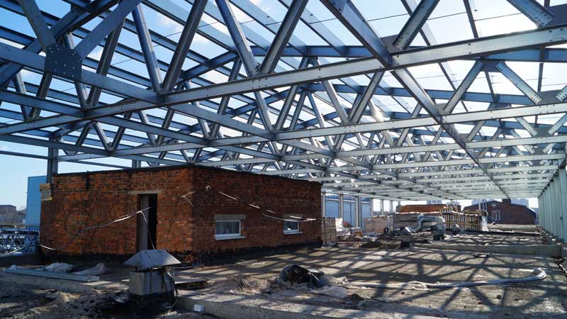 Reducing the cost of C-channel frames up to 20-30% compared with I-Beam