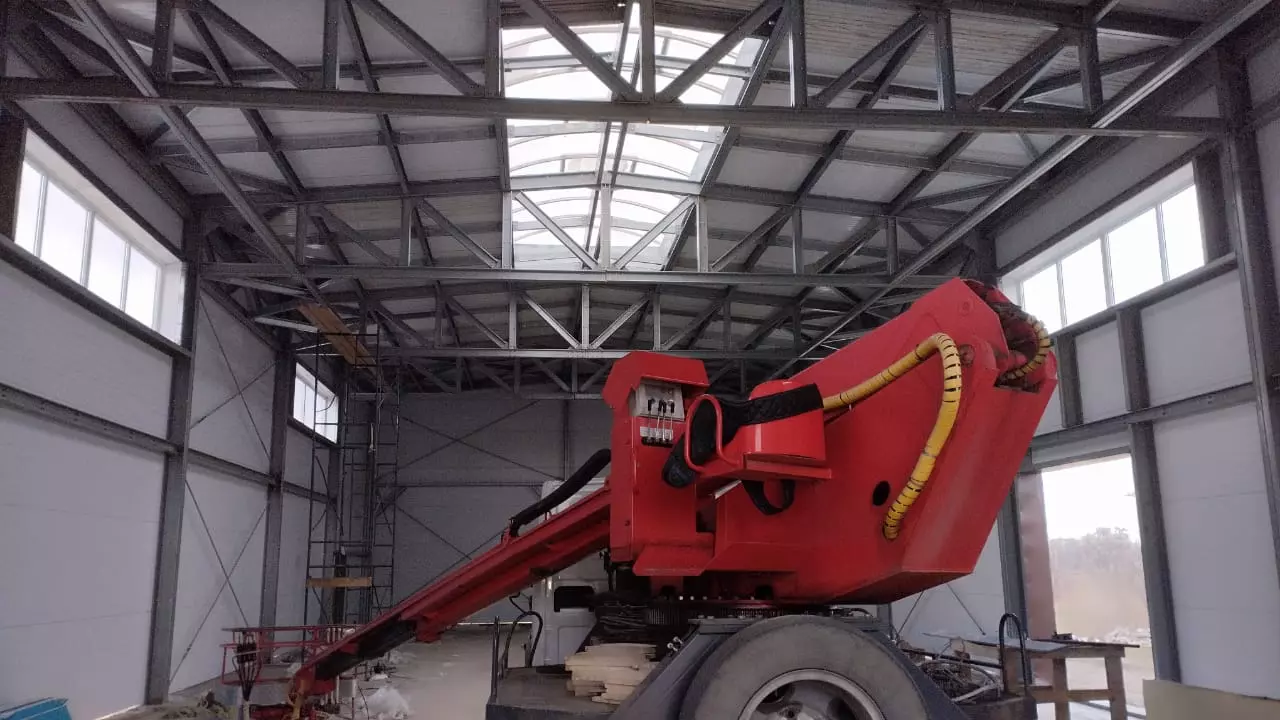 We announce the placement of an order for a pre-fabricated workshop 12W x 36L x 6H for flour processing in Derbent, Russia