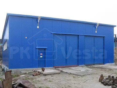 31. Repair shops, 7х14х5, in Nyagan’ Khanty-Mansiisk Autonomous District, Russia