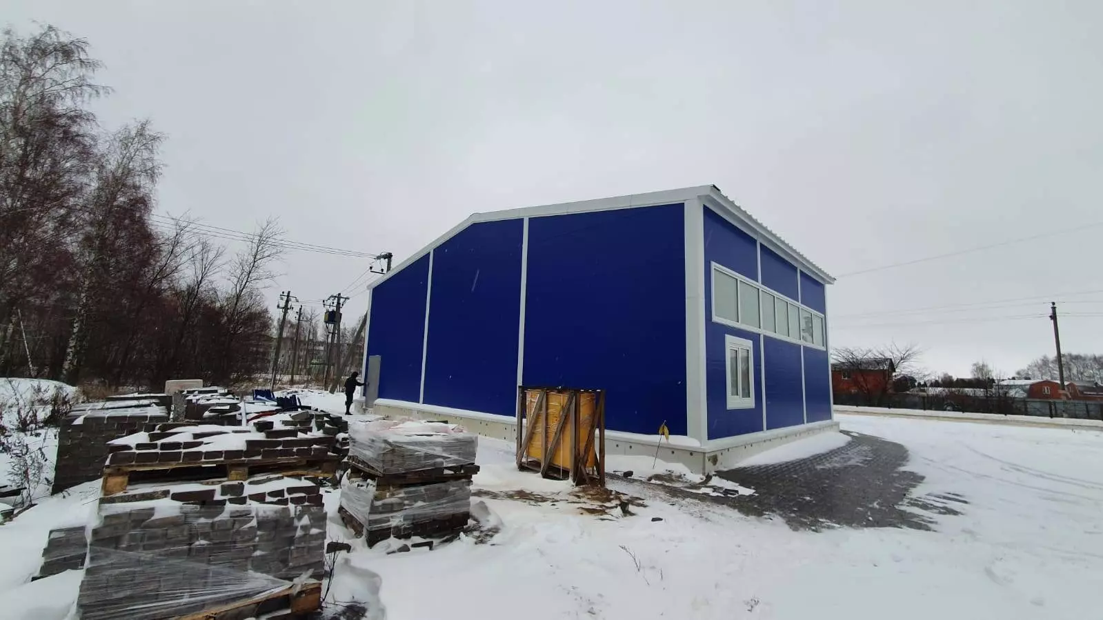 PK Vesta plant announces the replacement of an order for the 15W x 10L x 4H pre-fabricated car service in Venev, Russia