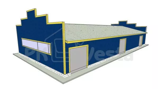 PK Vesta announces the order of a pre-engineered supermarket in Chekhov, Moscow region, Russia (Series INDI)