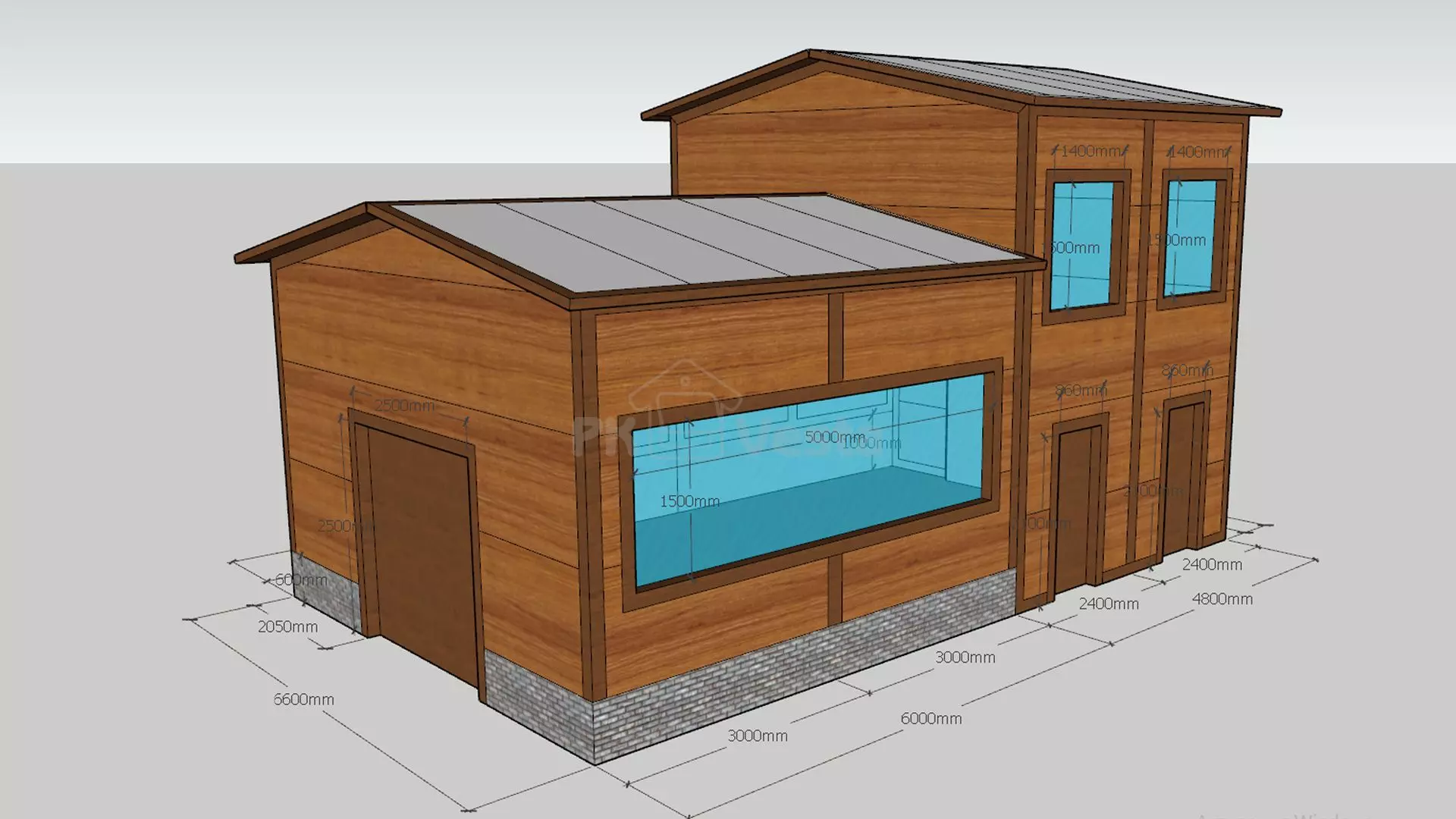 PK Vesta announces the order of a prefabricated office and a grocery store / Cafe 6.6W x 10.8L x 6H from LMK in Petropavlovsk Kamchatsky, Russia