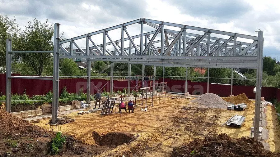 PK Vesta announces the erection of a pre-engineered steel supermarket in Tula, Russia