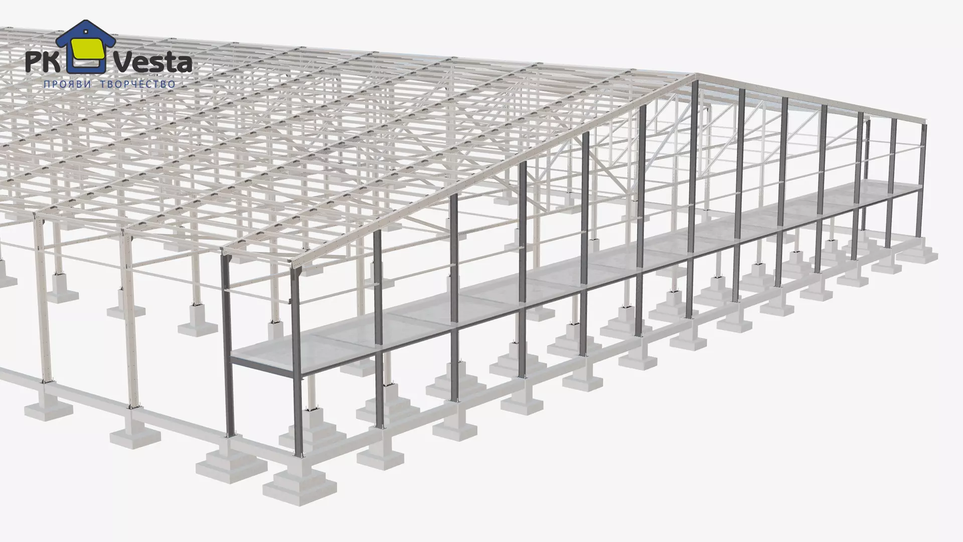 PK VESTA announces an order for a pre-engineered fruit storage facility measuring 56W x 76L x 8H (4 256 sq.m.) in Astana, Kazakhstan