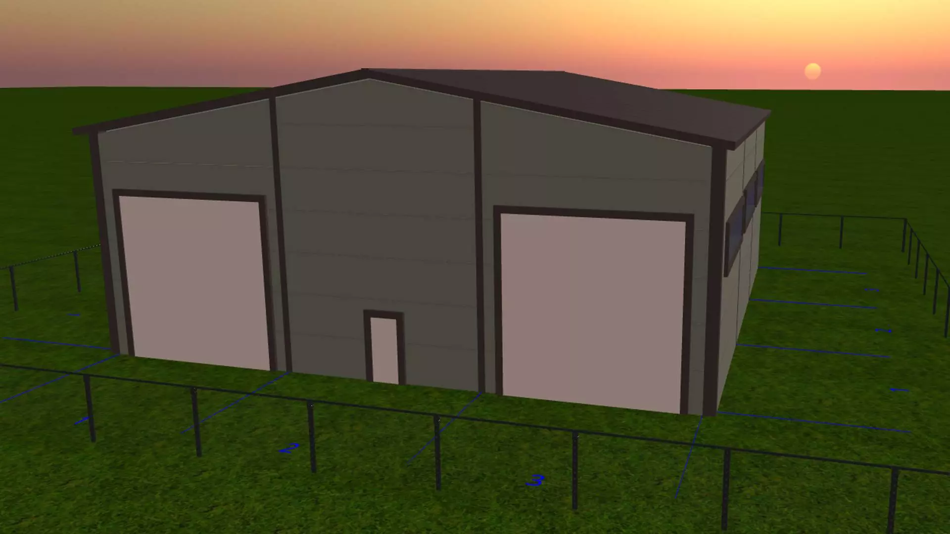 PK Vesta plant announces the order of a pre-fabricated steel auto repair shop 18x18x5.5 made out of LSGF in Novomoskovsk, Russia