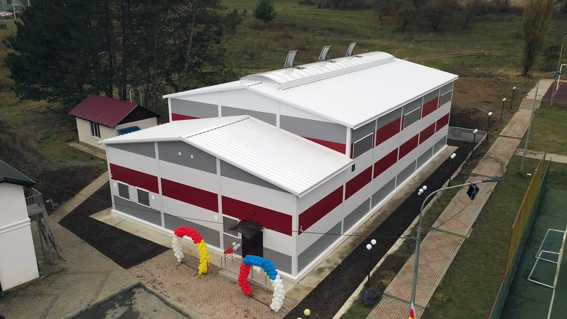 PK Vesta plant announces an export order for a pre-fabricated sports hall 15x30x7.2 in Tskhinvali, the Republic of South Ossetia