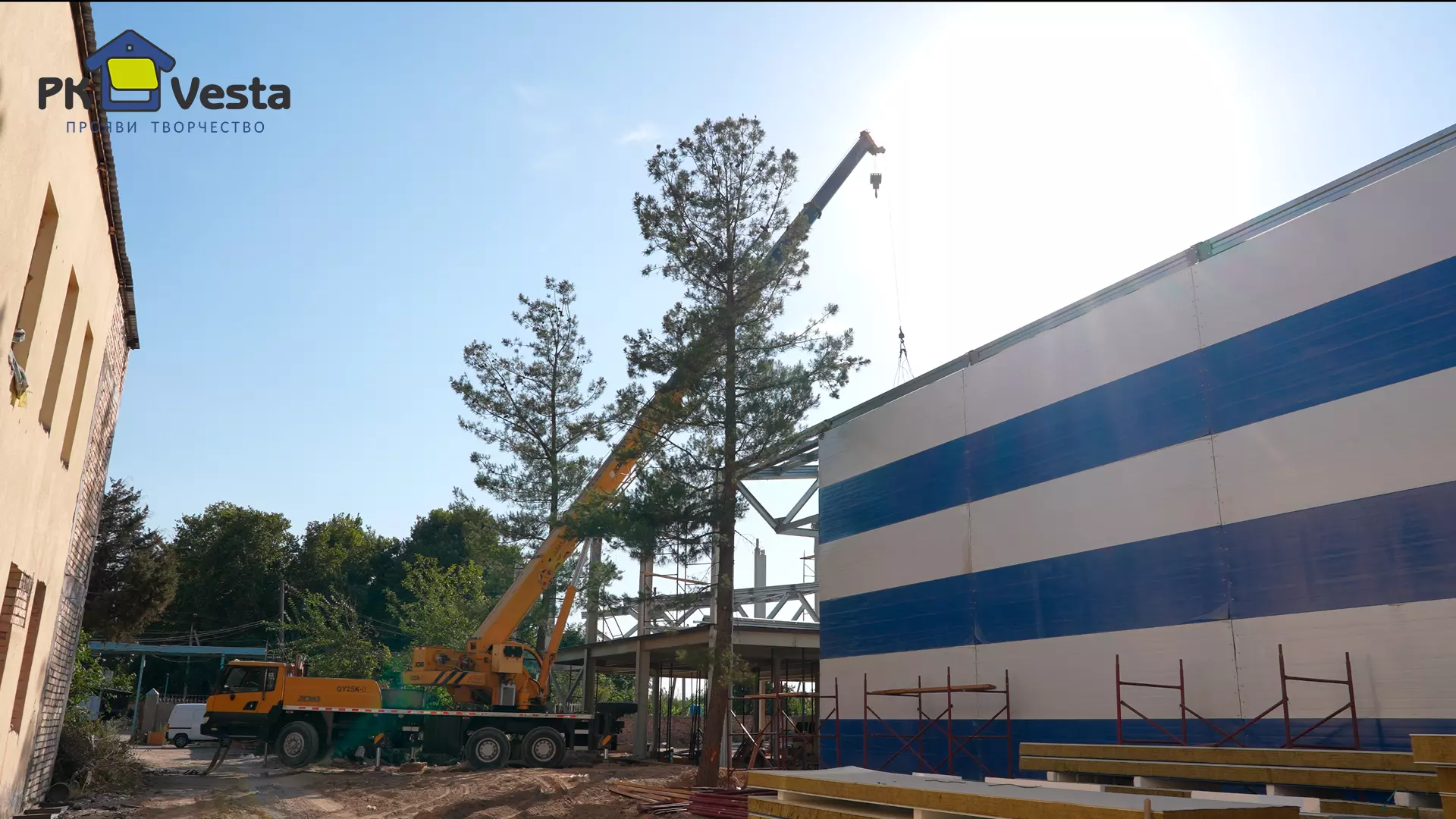 PK VESTA announces an order for a pre-engineered ice arena 30W x 80L x 6H made out of LSF in Tashkent, Uzbekistan