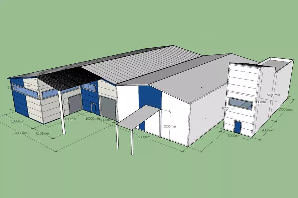 PK Vesta plant announces the order of a plant and warehouse 20/5W x 33L x 6/9H for the manufacture of road surface and construction chemicals in Nur-Sultan (Astana), Kazakhstan