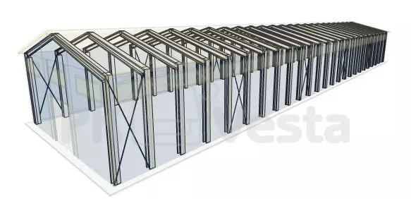  PK "Vesta" announces the order of prefabricated industrial warehouse in Saransk, Russia