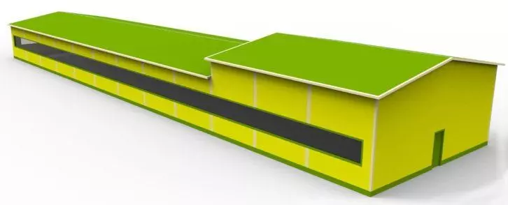 58. Food processing center 50х12х5,1, Moscow, Russia