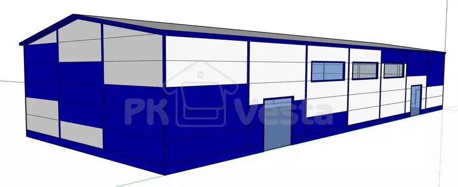 PK VESTA announces the order of the pre-engineered furniture workshop 15W х 42L х 7H in Chekhov, Russia