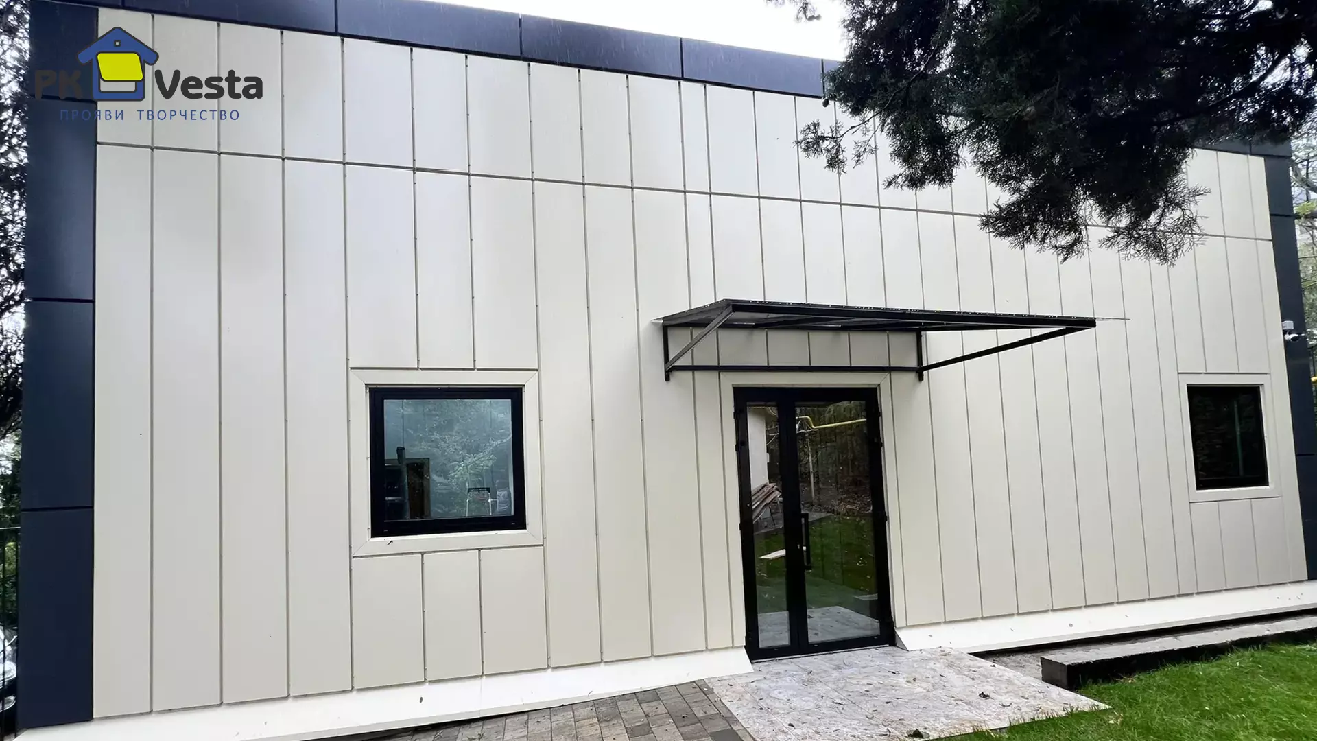 PK VESTA  announces the completion of a pre-engineered  music school 10W x 12L x 3.3H in the village of Gurzuf, Crimea, Russia