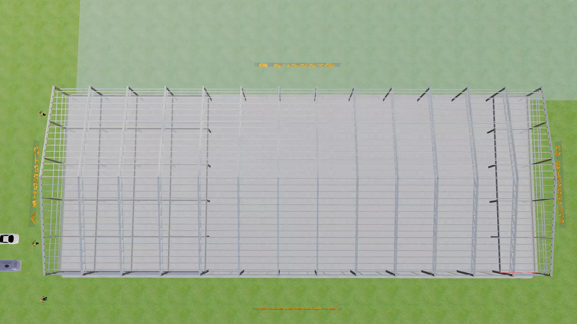 PK VESTA announces an order for a pre-engineered ice arena 30W x 80L x 6H made out of LSF in Tashkent, Uzbekistan