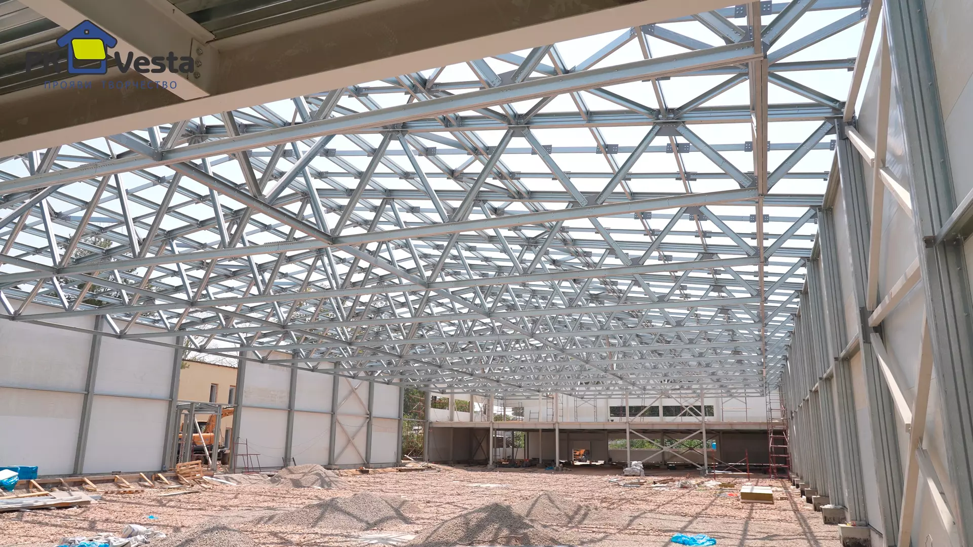 PK VESTA announces an order for a pre-engineered ice arena 30W x 80L x 6H made out of LSF in Tashkent, Uzbekistan