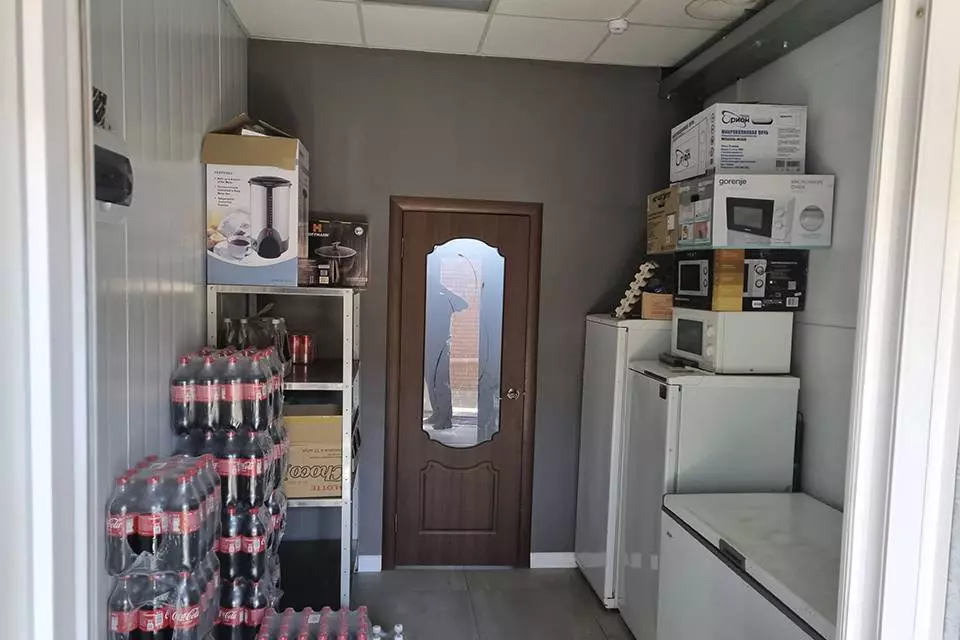 PK VESTA announces the beginning of the assembly of prefabricated steel cafe 8 x 15 x 5.4 made out of LSFF with an unusual design in Elista, Russia