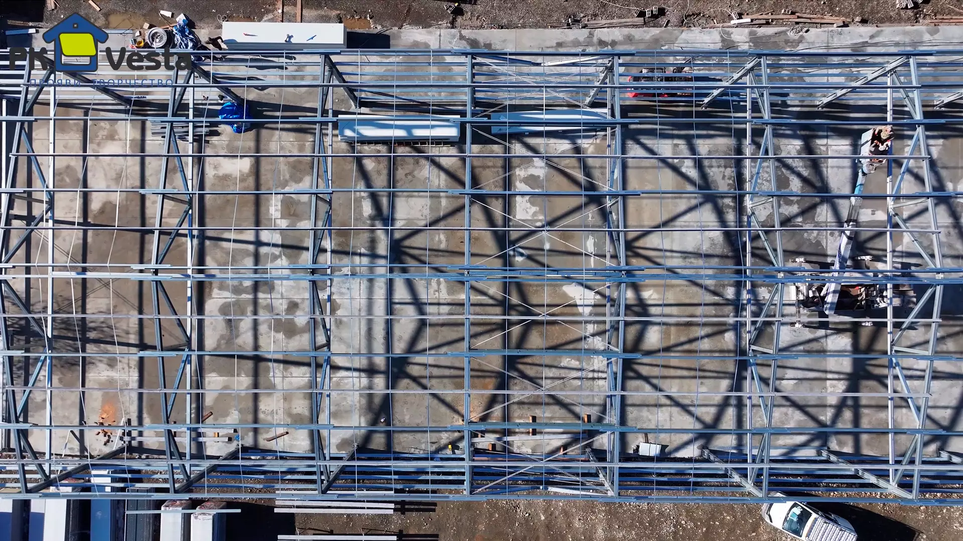 PK VESTA announces the completion of pre-engineered warehouse 18W x 54L x 6H (972 sq.m.) fully made out of light gauge steel framing, for a local farmer in Batumi, Georgia