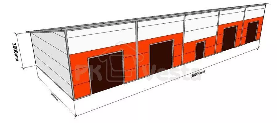 PK Vesta announces the order of two pre-engineered self-storage steel buildings in Ryazan, Russia