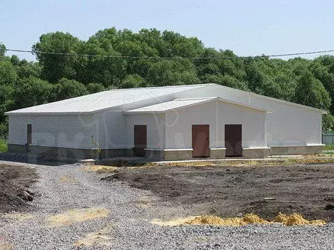 36. A quail farm, 18х19,2х3 с пристройкой 7,2х6,4х3, in Tula region, Russia