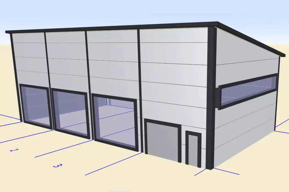PK Vesta announces the order of a pre-fabricated sports hall 10x20x6 in Voskresensk, Moscow region, Russia