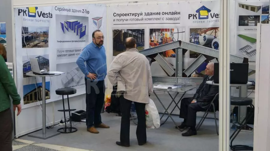 PK Vesta took part in the largest construction exhibition VolgaStroyExpo 2014 in Kazan, Russia