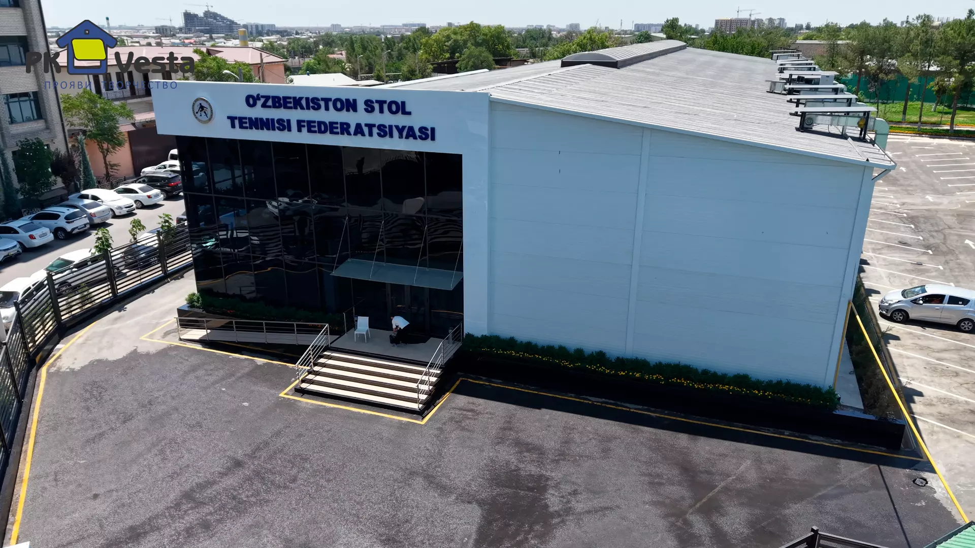 PK VESTA announces an order for a pre-engineered sports hall 24W x 62L x 6H in Tashkent, Uzbekistan