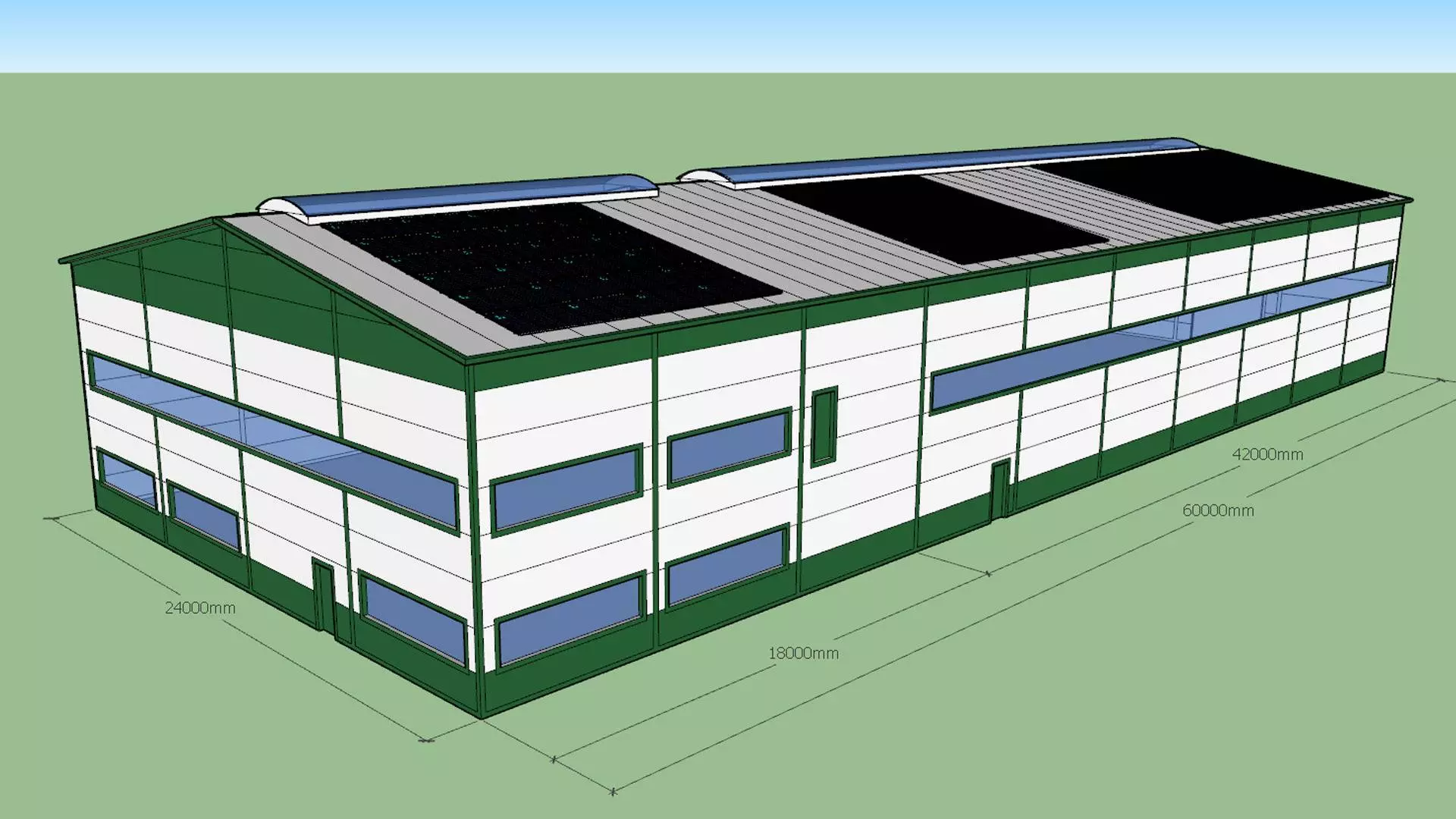 PK VESTA announces the order for the prefabricated manufacturing complex 24x60x9.2 for production of solar cells in Aksai, Kazakhstan