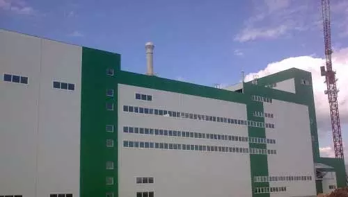 строительство бумажной фабрики