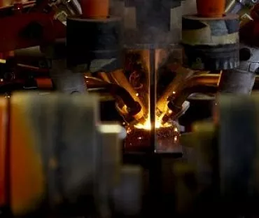 Automatic process of welding H beams