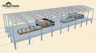 201.   Two pre-engineered warehouses 18W x 54L x 6H (1 944 sq.m.) in Tbilisi, Georgia