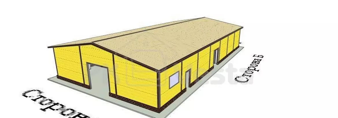82. Prefabricated cheese factory 15 x 28 x 4 in Kostroma, Russia