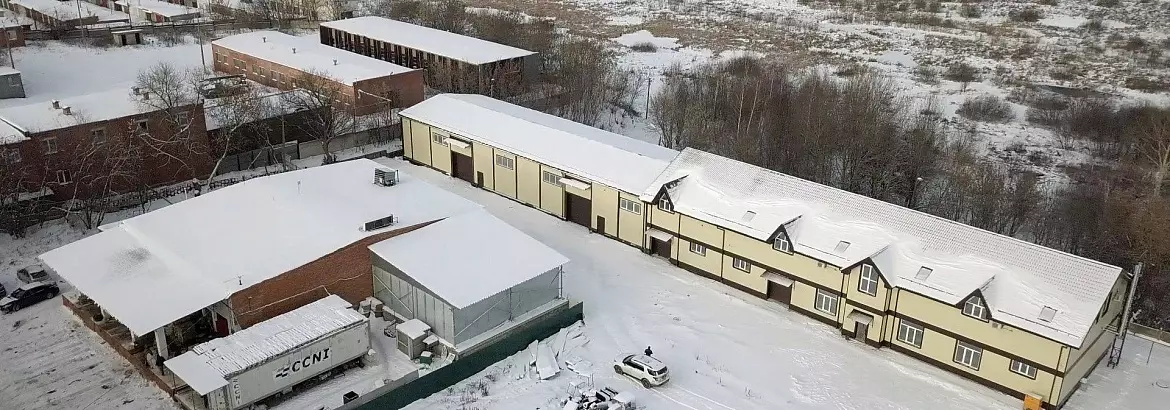 134. Pre-engineered warehouse/production shop 13.3 х 42 х 6  (wallpaper) in Tula, Russia