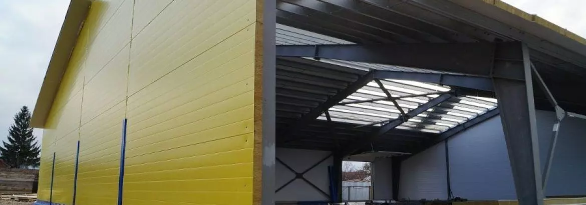 9. Pre-engineered supermarket  24x24х3,5 in in Tula, Russia