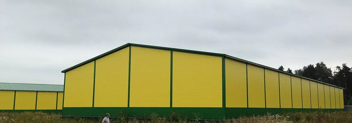 70. Pre-engineered steel warehouse 24 х 60 in Mytishchi, Russia