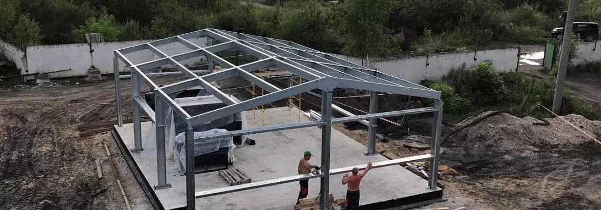 7.2 Prefabricated steel railway station 12 х 18 х 4 in Kostroma, Russa