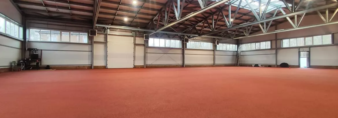 187. Prefabricated dog training center 20W x 30L x 4H in Ramenskoye, Moscow Region, Russia