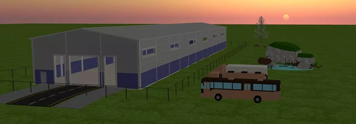 175. Pre-fabricated warehouse 18W x 70L x 6H for storage of electronic equipment products in Penza, Russia
