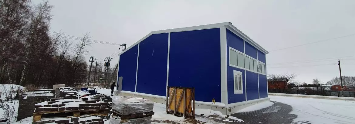 125. Prefabricated autoservice 15W х 10L х 76H in Venev, Russia
