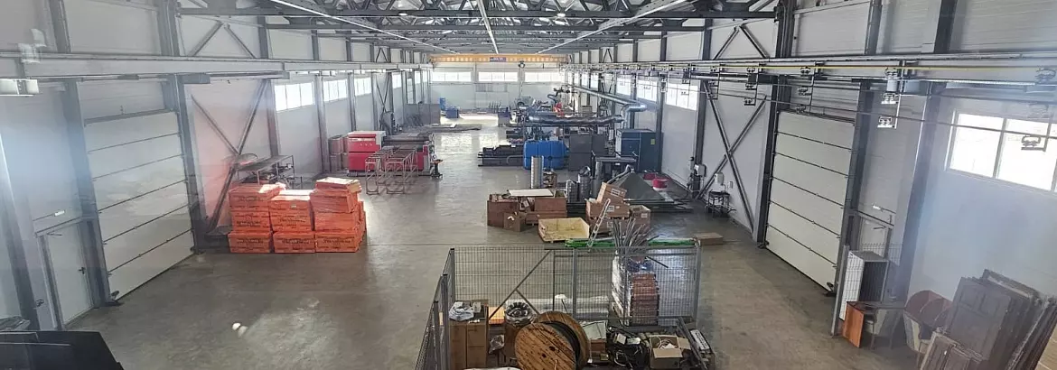 139. Pre-fabricated workshop 18х78х7 for the manufacture of stringing equipment for well cementing in Kaliningrad, Russia
