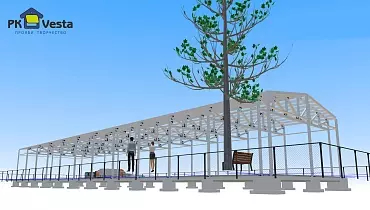 202.  Pre-engineered steel hangar 16W  x 67L x 6H (1,072 sq.m.) to Atyrau, Kazakhstan