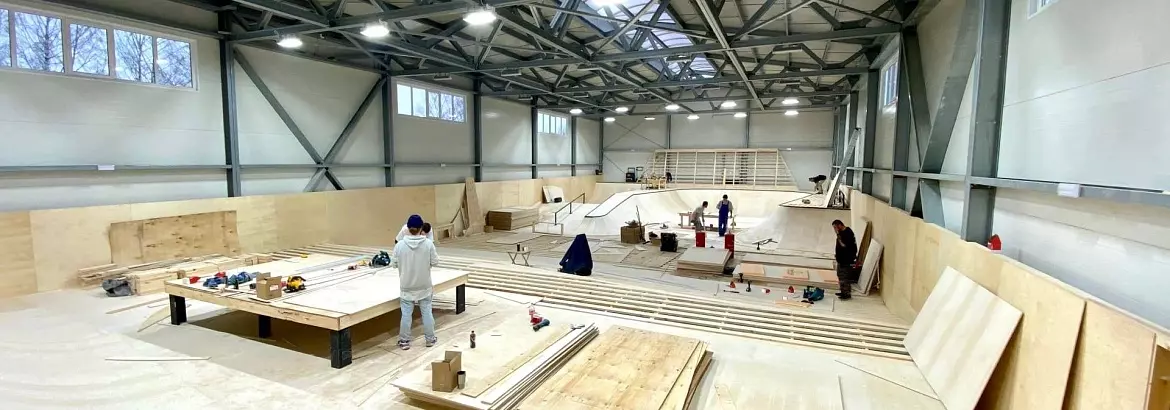 121. Pre-engineered Sports Hall 15х40х7.2 in Vologda, Russia