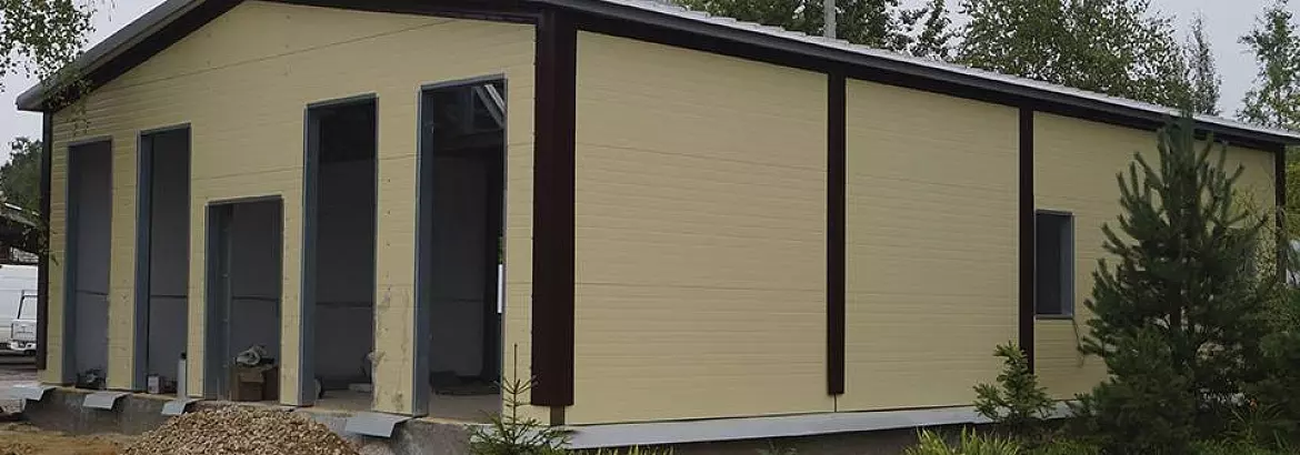 140. Pre-fabricated office 10х13х3.6 in Tula, Russia